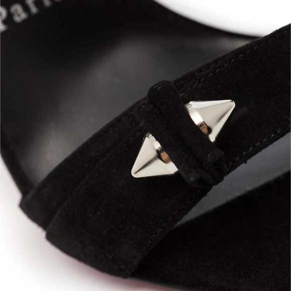 CHRISTIAN LOUBOUTIN Umberta 100 stud embellished heels - Picture 4 of 4